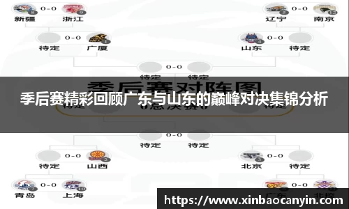 季后赛精彩回顾广东与山东的巅峰对决集锦分析